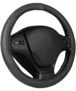 Coprivolante auto sparco nero in pvc